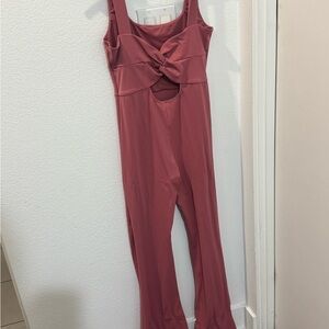 Active Blush Pink Jumpsuit